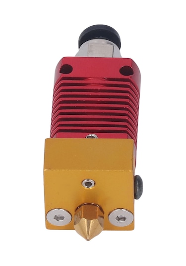 Tenfowee Ender 3/ender3 V2/cr10 3d Yazıcı Ekstruder Seti - 0.4mm Uç, Soğutma Sistemi, Kolay Kurulum, Abs/nilon Uyumlu Kırmızı