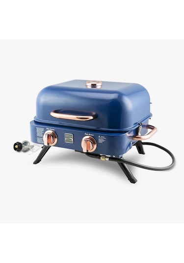 Kenmore Masa Üstü Gazlı Barbekü Mavi Mavi
