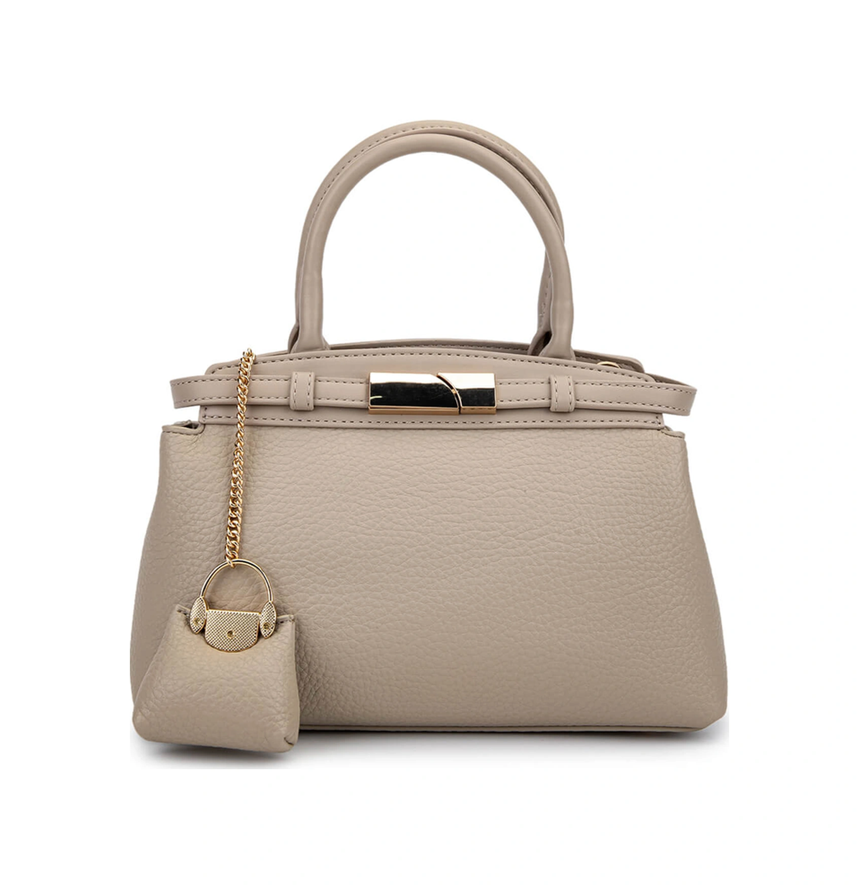 Tamer Tanca Kadın Suni Deri Taupe Omuz Çanta 921 27150 Bn Cnt Sk25-26 Taupe Vizon