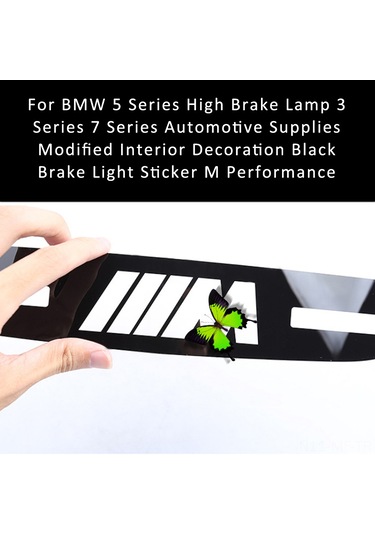 Mufunye Bmw 3/5/7 Serisi 2011-2015 F10/f01/e90 F30 F35 F80 F31 Araba Fren Lambası Dekoru - Akrilik Malzeme, Kolay Kurulum, Solmaya Dayanıklı