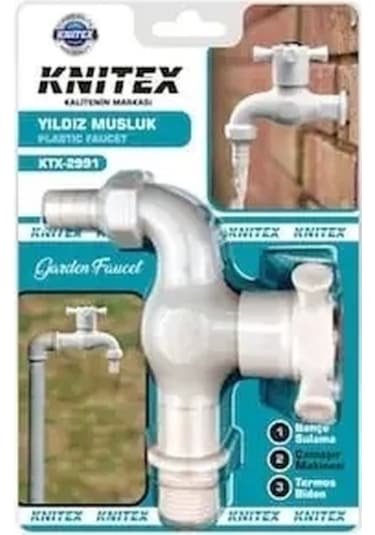 Knitex-plastik Yıldız Musluk Ktx-2991