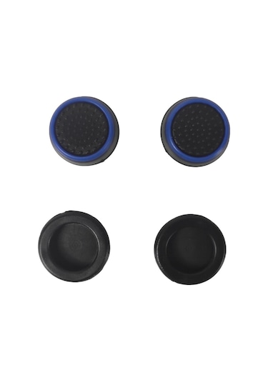 Ps4/ps5/xbox Analog Koruyucu 4lü Paket Siyah Mavi - Gp5-24