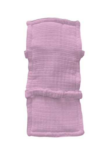 Pamuk Muslin Bebek Emzirme Yastığı Ter Emici Kol Yastığı Gülkurusu