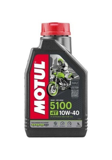 Motul 5100 10w40 4t 1 Litre Motosiklet Yağı Üretim Yılı: 2023 -4437