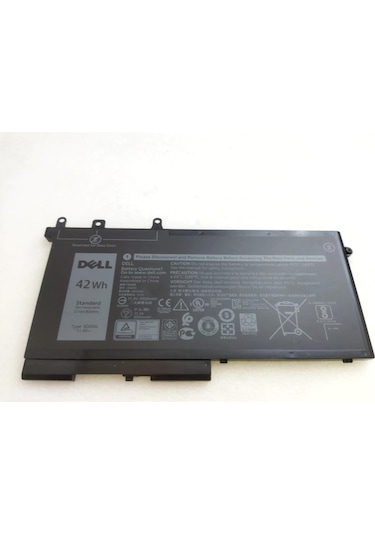 Dell Uyumlu Latitude 3Dddg Batarya Pil 3 Cell