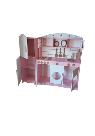 Mdf Boyalı 3 Kapaklı Mutfak Buzdolabı Seti