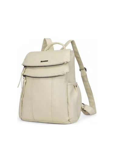 21kbarcelona Bej Kadın Sırt Çantası Brc-1608-1 Bej