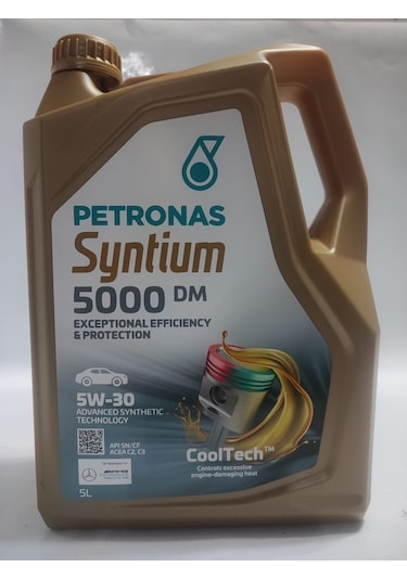 Petronas Syntium 5000 DM 5W-30 Motor Yağı