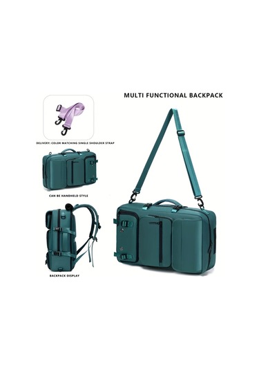 Xuweiwei Küçük Ordu Yeşili Büyük Kapasiteli 16 İnç Dizüstü Taşıyabilen Erkek Kadın Kamp Sırt Çantası Küçük Ordu Yeşili