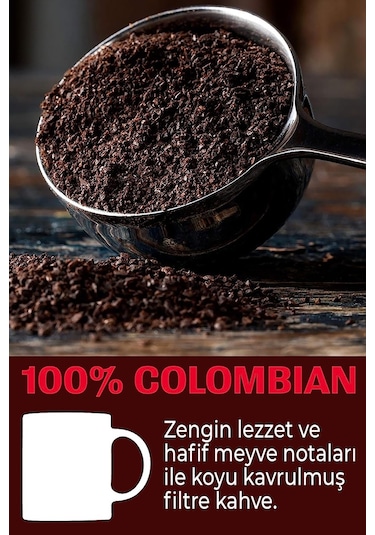 Hills Bros 100% Colombian Filtre Kahve 3 x 680 G