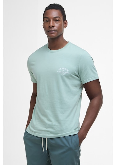 Barbour Cranmer Logo T-shirt Gn12 Pale Apple Gn12 Pale Apple