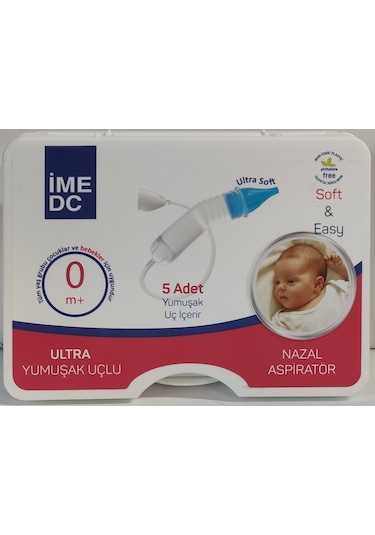İme Dc Nazal Aspiratör Ultra Yumuşak Uçlu +5 Yedek 5048