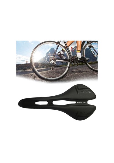 Suntek Hafif Bisiklet Selesi 280x143mm Demiryolu Yolu/mtb Siyah