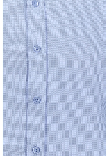Finesuits Erkek Oxford Gömlek 2422103012.oxs Mavi