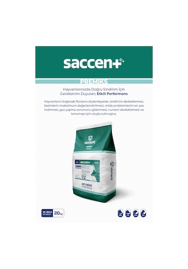 Vioment Saccent 20 Kg - Doğru  Için; Etkili Perans -