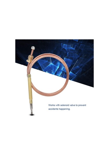 Su Isıtıcı Termokupl, Gaz Sobası Evrensel Termokupl Şömine Yedek Kit Adaptörü Şömineler, Barbekü Izgaraları, Su Isıtıcıları İçin