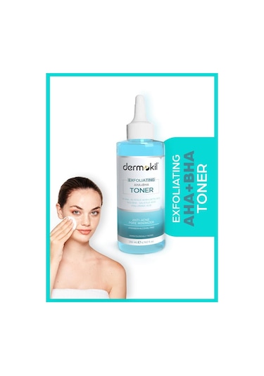 Dermokil Exfoliating Aha+Bha Niacinamide Tonik 200 ML