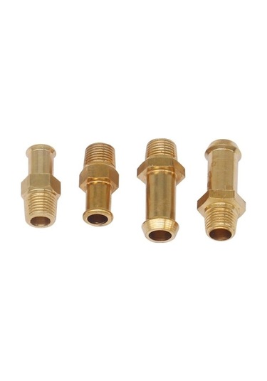 Tongxida Araba 8mm/10mm Manuel Ayarlanabilir 1-5psi Yakıt Basınç Regülatörü Vanası Gümüş