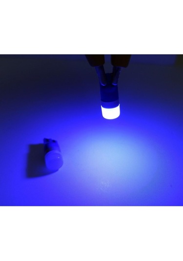 Femex T10 Ampul 1smd 3030 Chipset Mini Mavi Led Aktif Canbus