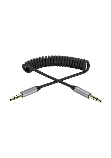Griffin Spiral Araç Ses Aktarım Kablosu Aux Kablo 2/3mm- 5775