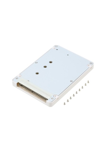 Pazly Adaptör Kartı Beyaz M.2 Ngff Sata Ssd'den 2.5 Ide'ye Dönüştürücü
