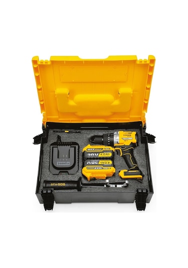 Sgs SGS5533 20 Volt - 4 Amper - 130 NM Akülü Darbeli Matkap Seti