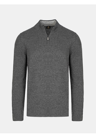 Karaca Erkek Regular Fıt Triko Kazak-antrasit 113301202-135 Antrasit