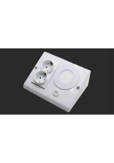 Mutfak Dolap Altı & Tezgah Altı 3 W Gün Işığı Spot Led Aydınlatma Ve Priz