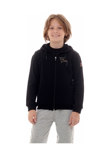 Galatasaray 100.yıl Çocuk Hoodie C232178 SIYAH