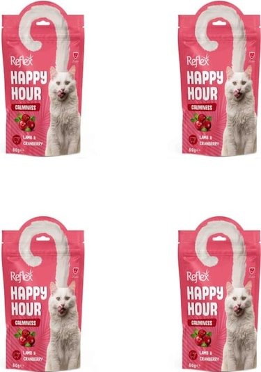 Reflex Happy Hour Sakinleşmeyi Destekleyici Kedi Ödülü 60 Gr X4