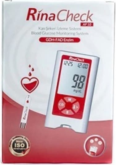 RinaCheck AP10 Şeker Ölçüm Cihazı