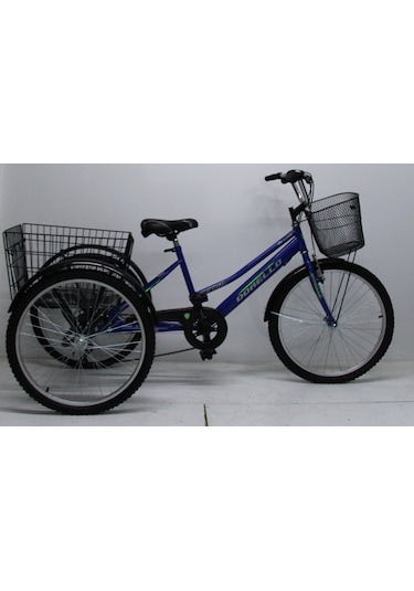 Dorello Kargo Bisikleti 3 Tekerli Bisiklet Mavi