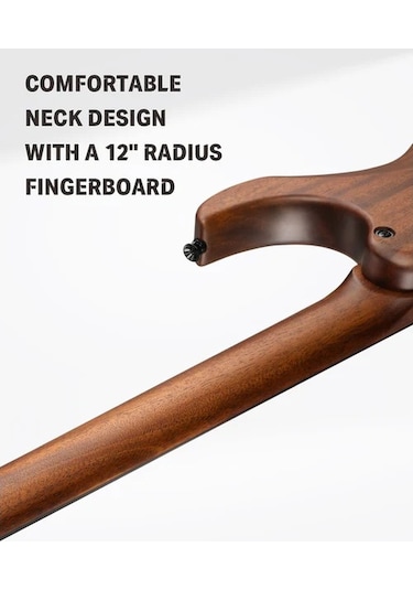 Donner Dst-700 Elektro Gitar Natural