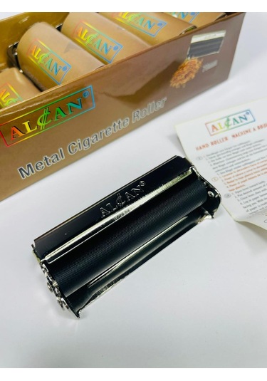 Alcan Marka Metal Küçükboy Sigara Sarma Makinası //78mm