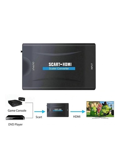 Speeduf Scart To Hdmı Av Video Dönüştürücü Adaptör