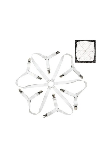 Flybuy Yatak Yatak Tutucular Tutucu Str Siyah-12 Klips-tutucu Klipsler Klipsle Kaymaz Kapak Gereçleri Ev Elemanları Elastik 8/12 47125189 Zg Çok Renkli