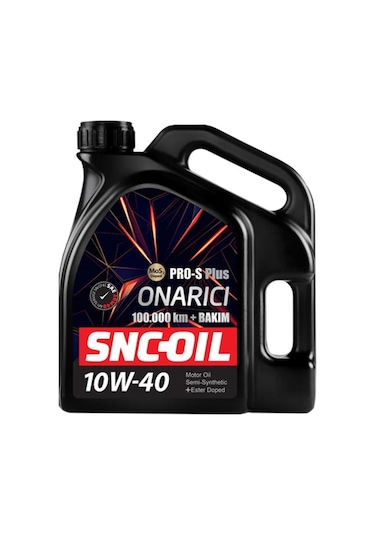 Snc Oil 100.000 + Bakım Pro-S Plus Onarıcı 10W-40 Dpf Yarı Sentetik Motor Yağı 4 L