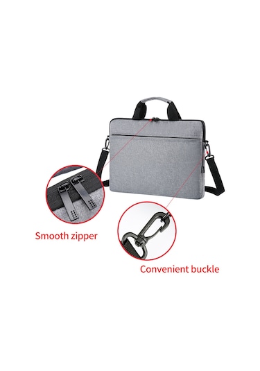 Skycity Oxford Kumaş 13.3/15.6 İnç Dizüstü Bilgisayar Çantası, Taşınabilir Askı Kancası Ve Çekme Çubuğu Bağlantısı, Poliester İç Malzeme, Mavi/siyah/gri/pembe Seçenekli MAVİ