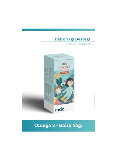 MDC Omega-3 Balık Yağı Şurup 150 ML