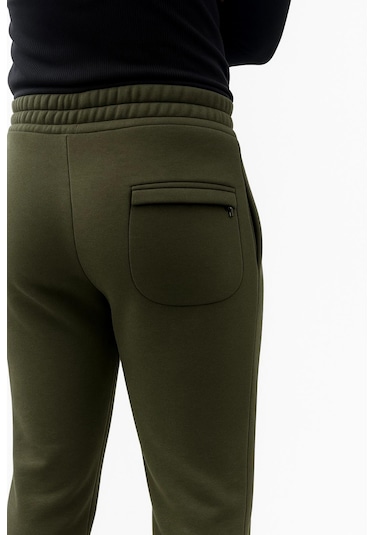 Axxel Erkek Haki 3 İplik Şardonlu Eşofman Altı-p2019 Haki