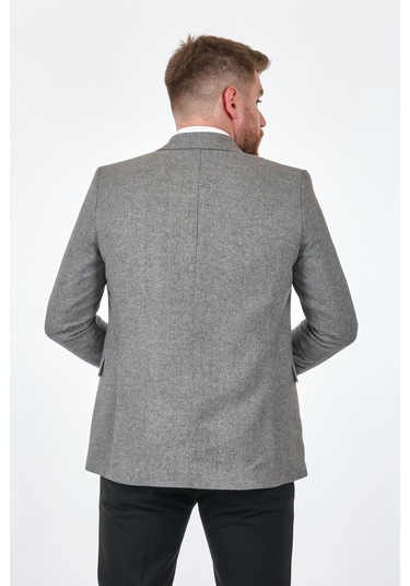 Tom Becker Gri Erkek Ceket Sc15038032 001