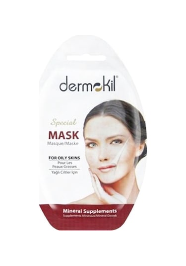 Dermokil Special Yağlı Ciltler için Tek Kullanımlık Maske 15 Ml
