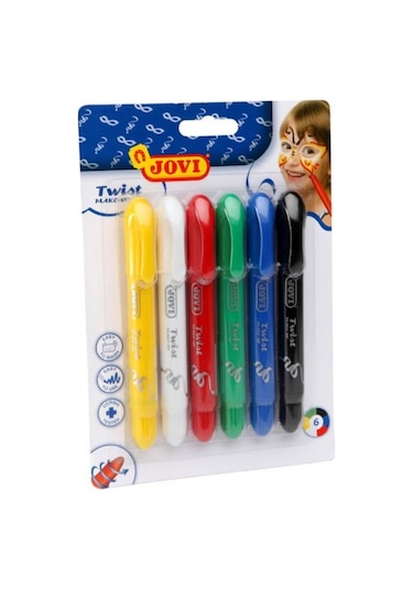 Jovi Twist Stik Yüz Boyama Kalemi 6 Renk