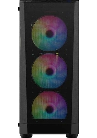 1st Player Fd5-m Siyah 600w 80+ Argb 4x12cm Fan Temperli Cam Mesh Usb 3.0 M-atx Kasa