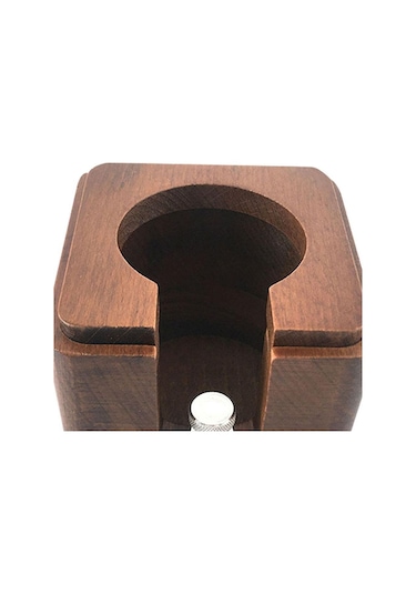 Homyl Kahve Sabotajı Tutucu Kapaklı Sıkıştırma İstasyonu Ahşap