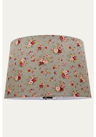Çiçekli Lambader Şapkası Gri