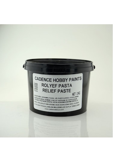 Cadence Klasik Rölyef Pasta 3 KG