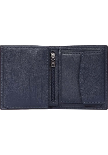 Cengiz Pakel Hakiki Deri Erkek Cüzdan 13650-Lacivert-13650-Lacivert