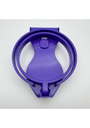 Suntek Bardak Tutucu İçki Ataşmanı Delik Çanta Plaj Tote Mor