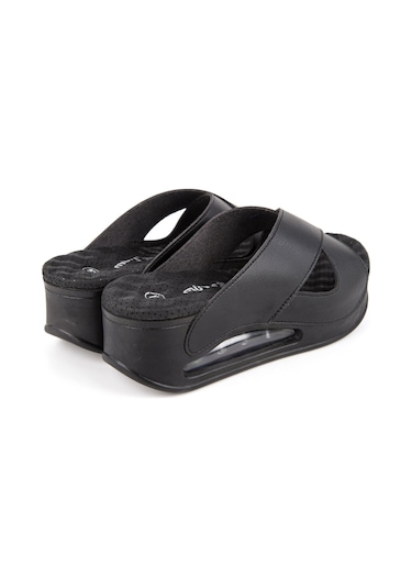 Muya Penelope Anatomik Air Max Tabanlı Kadın Terlik Siyah 37